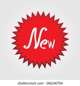 New Red sticker