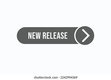 new release button vectors.sign label speech bubble new release
