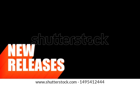New releases video thumbnails template.