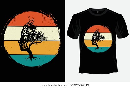 New Retro Tree T-shirt design