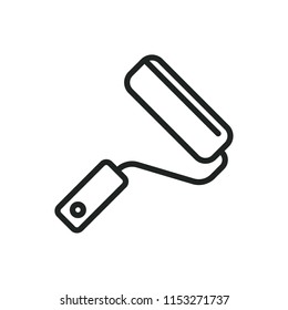 new roller vector icon