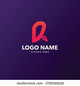 new Rr letter logo design