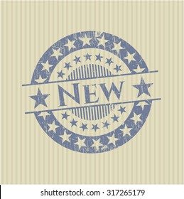 New rubber grunge stamp