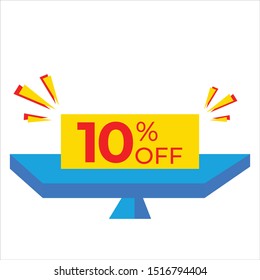 New Sale promotional material vector. Design for ad, social media, brochure, email, flyer, leaflet, newsletter, poster, web sticker, ect.