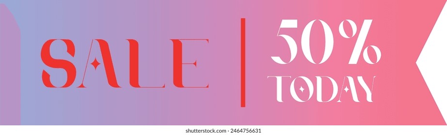 NEW sale vector retro illustration 