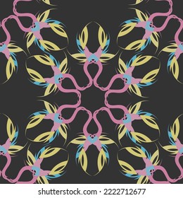 New seamless abstract pattern with floral ornament and high quality illustration. finally it is an expensive design