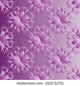 Nuevo patrón abstracto sin fisuras con adorno floral e ilustración de alta calidad. finalmente, es un diseño caro
