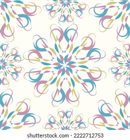 New seamless abstract pattern with floral ornament and high quality illustration. finally it is an expensive design
