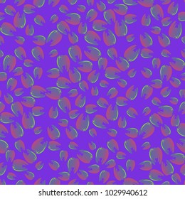 New seamless pattern with colored tooth.