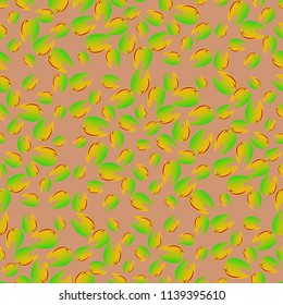 New seamless pattern with colored tooth.