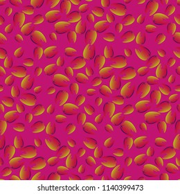 New seamless pattern with colored tooth.