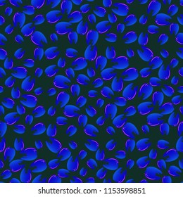 New seamless pattern with colored tooth.