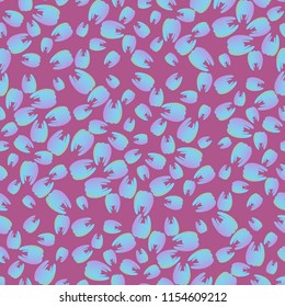 New seamless pattern with colored tooth.