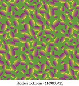New seamless pattern with colored tooth.