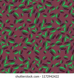 New seamless pattern with colored tooth.