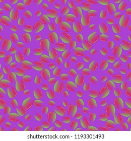 New seamless pattern with colored tooth.