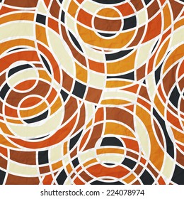 new seamless pattern with colorful mosaic. abstract geometric design