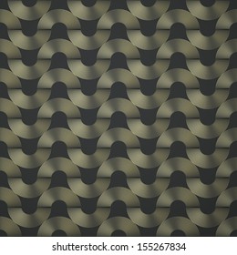 new seamless pattern with silver ribbon on gray background can use like retro design wallpaper