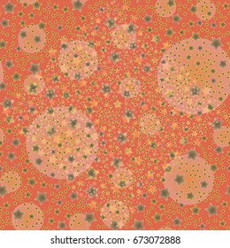 New seamless pattern with small random star.