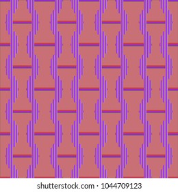 New seamless pattern with sport dumbbells or barbells for original colorfull backdrop.