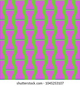 New seamless pattern with sport dumbbells or barbells for original colorfull backdrop.