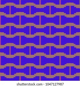 New seamless pattern with sport dumbbells or barbells for original colorfull backdrop.