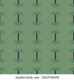New seamless pattern with sport dumbbells or barbells for original colorfull backdrop.