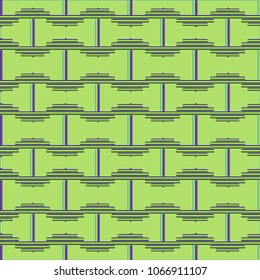 New seamless pattern with sport dumbbells or barbells for original colorfull backdrop.
