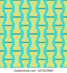 New seamless pattern with sport dumbbells or barbells for original colorfull backdrop.
