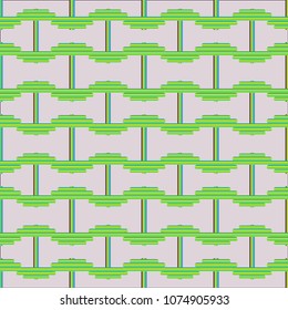 New seamless pattern with sport dumbbells or barbells for original colorfull backdrop.