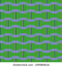 New seamless pattern with sport dumbbells or barbells for original colorfull backdrop.