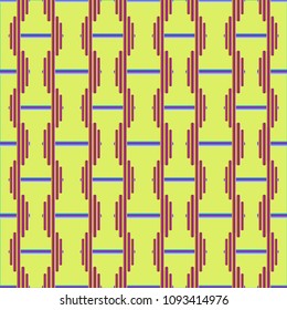 New seamless pattern with sport dumbbells or barbells for original colorfull backdrop.