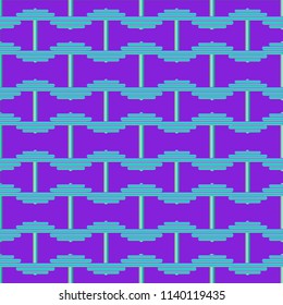New seamless pattern with sport dumbbells or barbells for original colorfull backdrop.