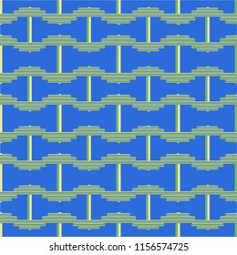 New seamless pattern with sport dumbbells or barbells for original colorfull backdrop.