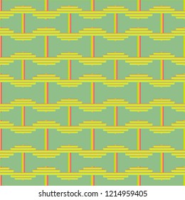 New seamless pattern with sport dumbbells or barbells for original colorfull backdrop.