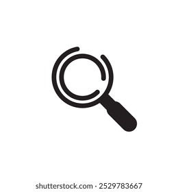New Search icon vector for web and applications. Magnifying glass icon.