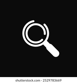 New Search icon vector for web and applications. Magnifying glass icon.