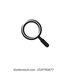 New Search icon vector for web and applications. Magnifying glass icon.