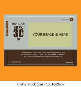 New Season fashion Business Flyer  Sale Banner free vector