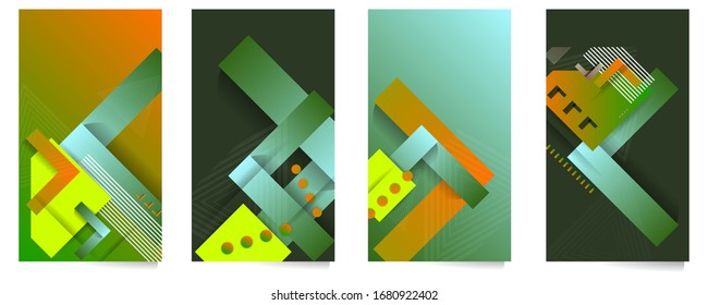 New Set modern colorful flow poster. Liquid shape in blue color background art design for your design project. Vector illustration eps 10