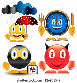 New set of smiles for design of your site