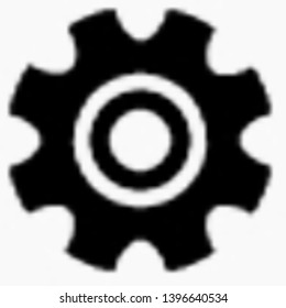 New setting icon isolated on white background. Vector icon.