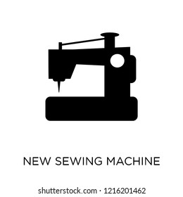 New Sewing Machine icon. New Sewing Machine symbol design from Sew collection. Simple element vector illustration on white background.