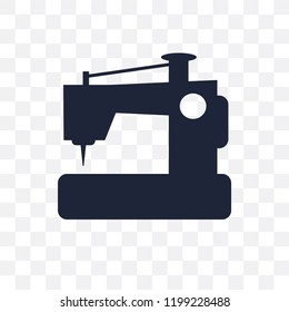 New Sewing Machine transparent icon. New Sewing Machine symbol design from Sew collection. Simple element vector illustration on transparent background.