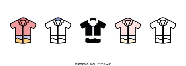 new shirt vector type icon