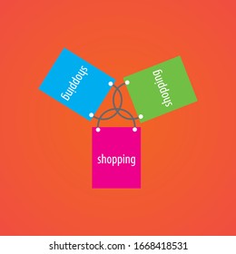  new shopping logo vector design