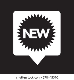 New sign icon