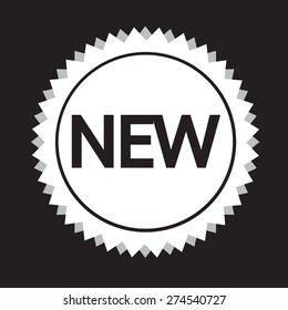 New sign icon