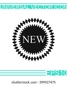New sign icon.