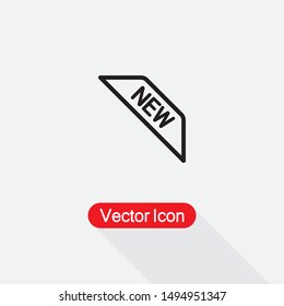 New Sign Icon Vector Illustration Eps10